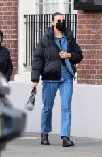 IRINA SHAYK Out in New York 12/02/2020