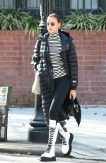 IRINA SHAYK Out Shopping in New York 12/11/2020