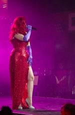 ISABELLA BLISS as Jessica Rabbit at Proud Embankment in London 12/09/2020