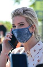IVANKA TRUMP at a Farmer to Families Food Box Distribution in Miami 12/22/2020