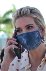 IVANKA TRUMP at a Farmer to Families Food Box Distribution in Miami 12/22/2020