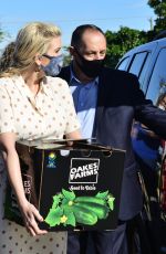 IVANKA TRUMP at a Farmer to Families Food Box Distribution in Miami 12/22/2020