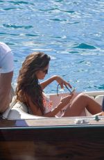 IZABEL GOULART at a Yach in St. Barths 12/29/2020