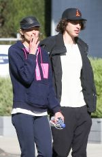 JAIME KING and Sennett Devermont Out in Los Angeles 12/12/2020