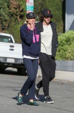 JAIME KING and Sennett Devermont Out in Los Angeles 12/12/2020