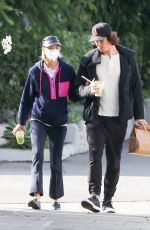 JAIME KING and Sennett Devermont Out in Los Angeles 12/12/2020