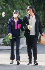 JAIME KING and Sennett Devermont Out in Los Angeles 12/12/2020