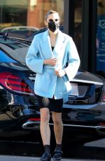 JAIME KING and Sennett Devermont Out in West Hollywood 12/29/2020