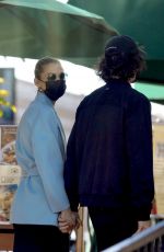 JAIME KING and Sennett Devermont Out in West Hollywood 12/29/2020