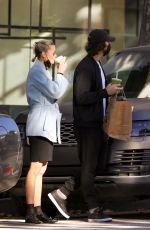JAIME KING and Sennett Devermont Out in West Hollywood 12/29/2020