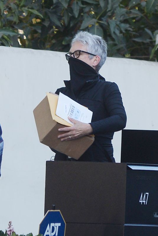 JAMIE LEE CURTIS Out in Los Angeles 12/03/2020