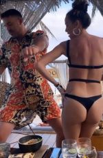 JENNA SIMS in Bikini and Brooks Koepka - Instagram Photos 12/08/2020