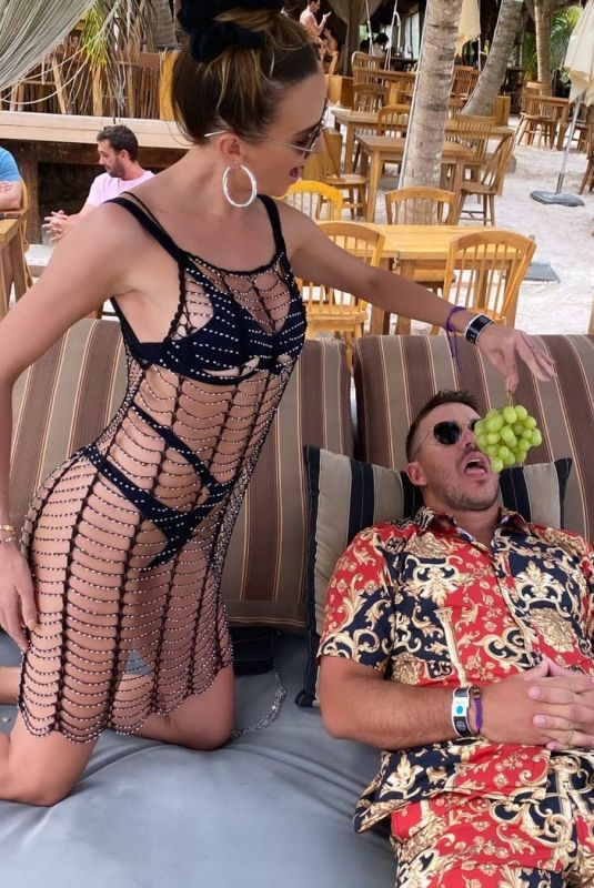 JENNA SIMS in Bikini and Brooks Koepka - Instagram Photos 12/08/2020