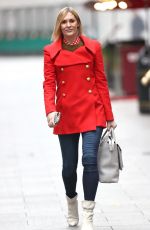 JENNI FALCONER Arrives at Heart Radio in London 12/02/2020