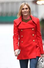 JENNI FALCONER Arrives at Heart Radio in London 12/02/2020