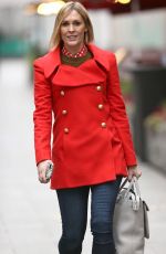 JENNI FALCONER Arrives at Heart Radio in London 12/02/2020