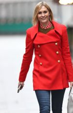 JENNI FALCONER Arrives at Heart Radio in London 12/02/2020