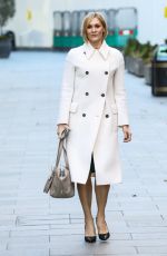 JENNI FALCONER Leaves Global Radio Studios in London 12/24/2020