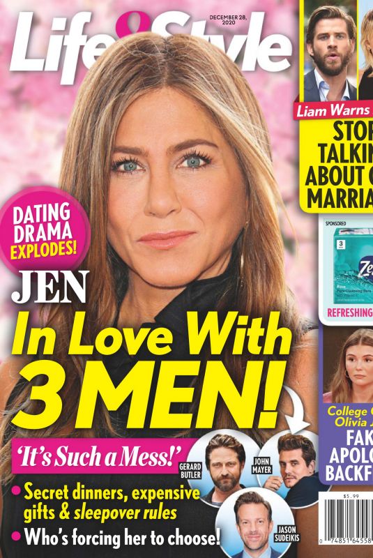 JENNIFER ANISTON in Life Style Weekly Dcember 2020