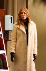 JENNIFER ANISTON on the Set of The Morning Show in Los Angeles 12/15/2020