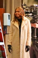 JENNIFER ANISTON on the Set of The Morning Show in Los Angeles 12/15/2020