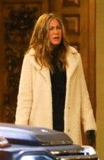 JENNIFER ANISTON on the Set of The Morning Show in Los Angeles 12/15/2020