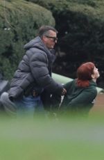 JENNIFER LAWRENCE on the Set of Don