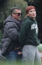 JENNIFER LAWRENCE on the Set of Don