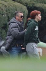 JENNIFER LAWRENCE on the Set of Don