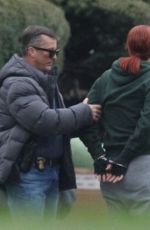 JENNIFER LAWRENCE on the Set of Don