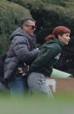 JENNIFER LAWRENCE on the Set of Don