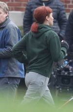 JENNIFER LAWRENCE on the Set of Don