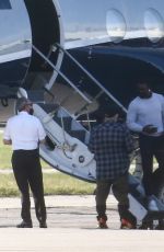 JENNIFER LOPEZ and Alex Rodriguez Arrives by a Private Jet in Miami 12/10/2020