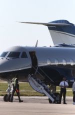 JENNIFER LOPEZ and Alex Rodriguez Arrives by a Private Jet in Miami 12/10/2020