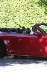 JENNIFER LOPEZ and Alex Rodriguez Driving Out in Miami 12/13/2020