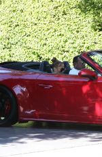 JENNIFER LOPEZ and Alex Rodriguez Driving Out in Miami 12/13/2020