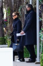 JENNIFER LOPEZ and Alex Rodriguez Leaves Their Apartment in New York 12/10/2020