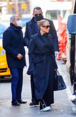 JENNIFER LOPEZ and Alex Rodriguez Leaves Their Apartment in New York 12/10/2020
