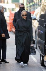 JENNIFER LOPEZ and Alex Rodriguez Leaves Their Apartment in New York 12/10/2020