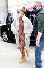 JENNIFER LOPEZ Arrives at a Studio in New York 12/30/2020