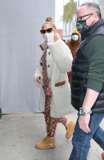 JENNIFER LOPEZ Arrives at a Studio in New York 12/30/2020