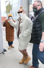 JENNIFER LOPEZ Arrives at a Studio in New York 12/30/2020