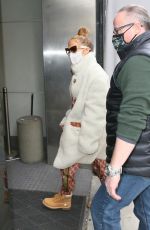 JENNIFER LOPEZ Arrives at a Studio in New York 12/30/2020