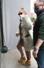 JENNIFER LOPEZ Arrives at a Studio in New York 12/30/2020