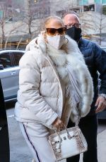 JENNIFER LOPEZ Arrives at New Year