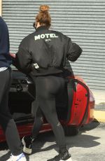 JENNIFER LOPEZ in Legging Leaves a Gym in Miami 12/26/2020