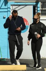 JENNIFER LOPEZ in Legging Leaves a Gym in Miami 12/26/2020