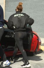 JENNIFER LOPEZ in Legging Leaves a Gym in Miami 12/26/2020