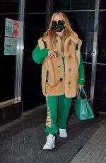 JENNIFER LOPEZ Leaves a Studio in New York 12/28/2020