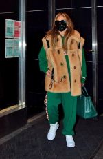 JENNIFER LOPEZ Leaves a Studio in New York 12/28/2020